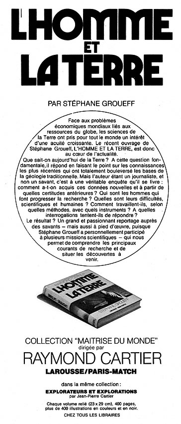 Publicité Larousse 1975