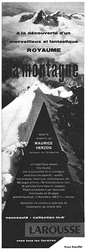 Publicité Larousse 1955