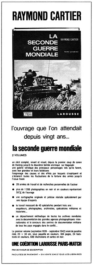 Publicité Larousse 1965