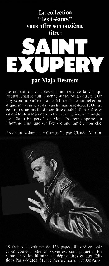 Publicité Match 1975