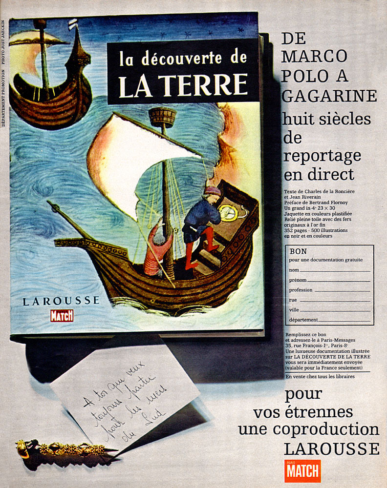 Publicité Match 1963