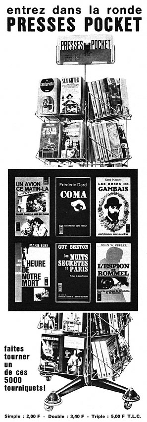 Publicité Presses Pocket 1965