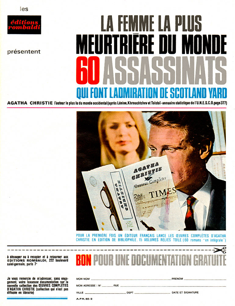 Publicit� Rombaldi 1965