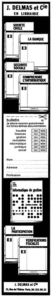 Publicit� Divers 1970