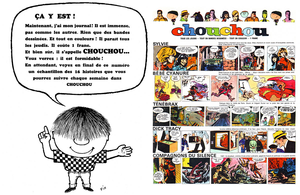 Publicit� Divers 1964