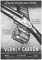 Publicit Chasse 1952