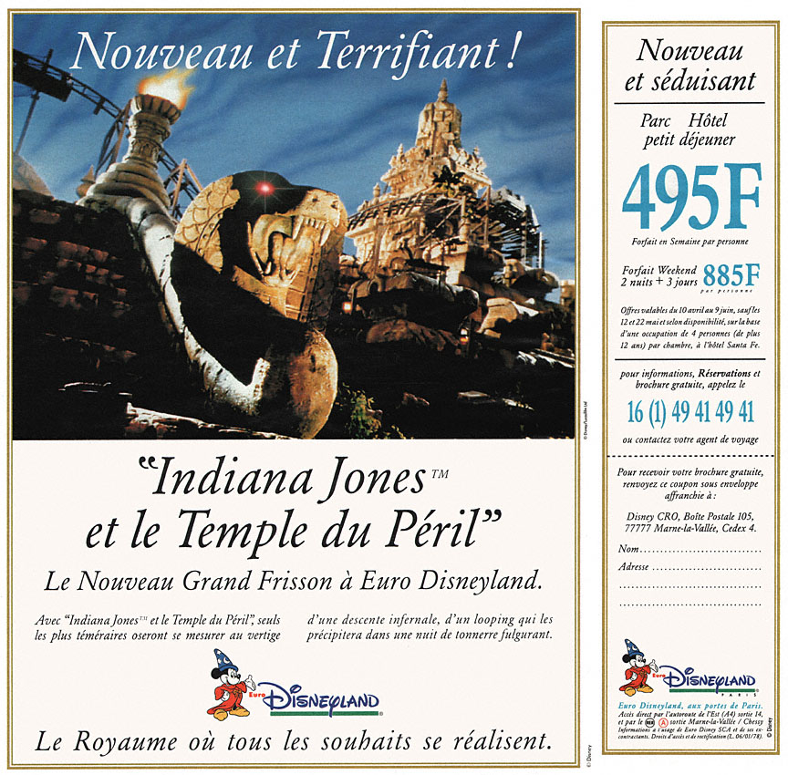 Publicité Disneyland 1994