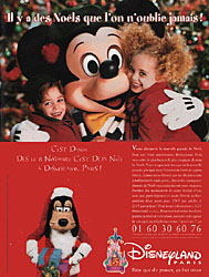 Publicit Disneyland 1997