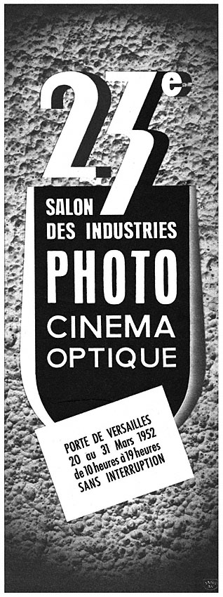 Publicité Foires Salons 1952