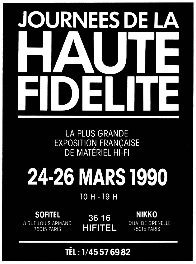 Publicité Foires Salons 1990