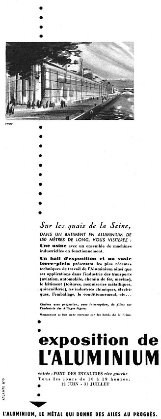 Publicité Foires Salons 1954