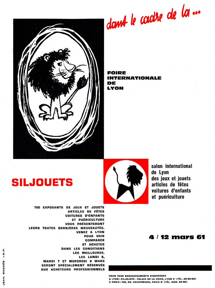 Publicité Foires Salons 1961