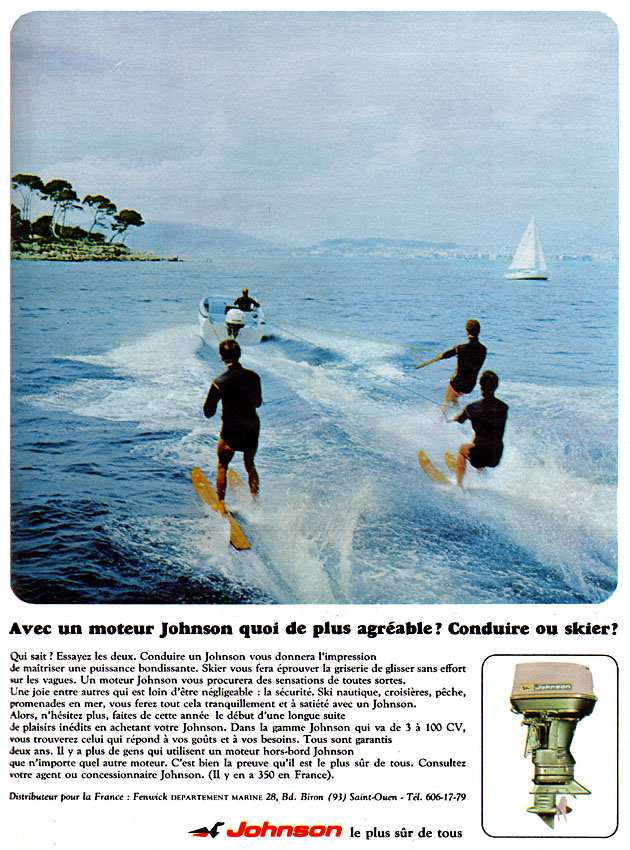 Publicité Johnson 1967