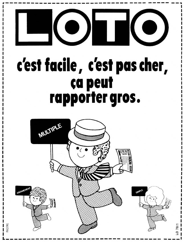 Publicité Loto 1979