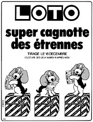 Publicit Loto 1981