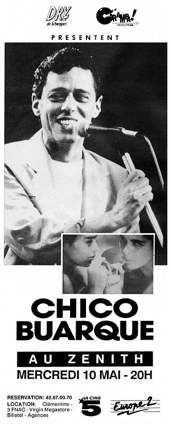 Publicité Spectacles 1989
