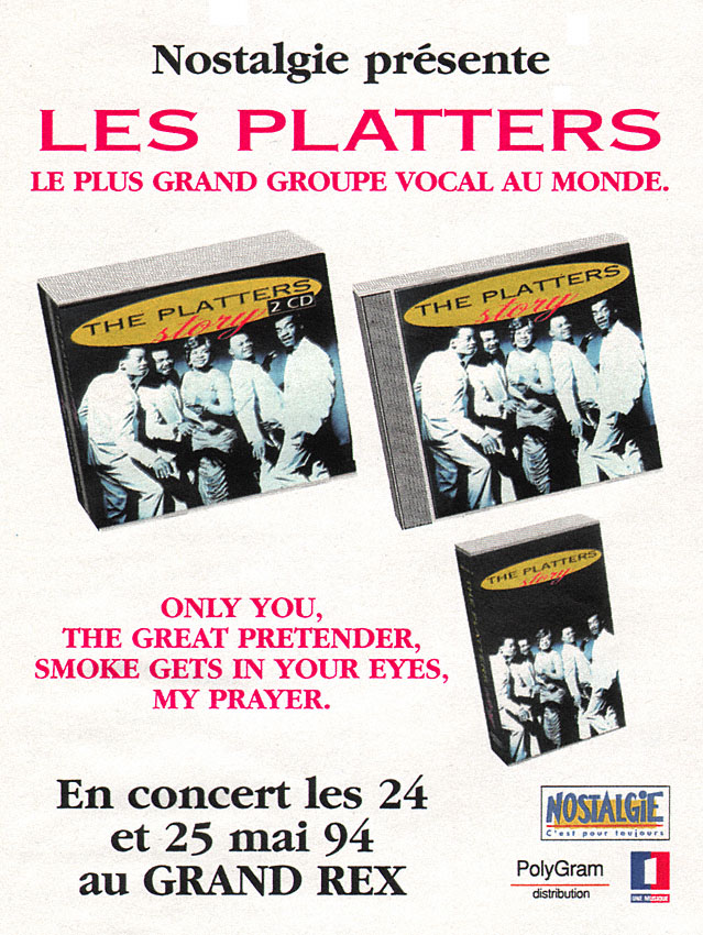 Publicité Spectacles 1994