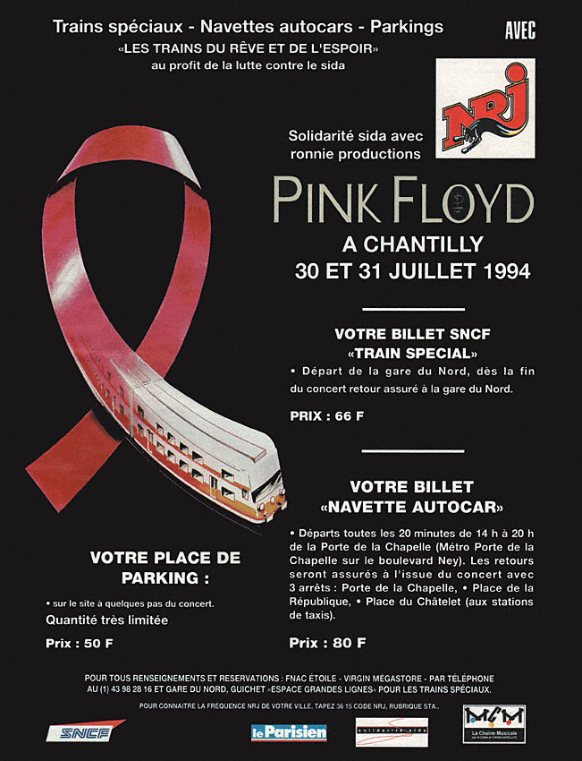 Publicité Spectacles 1994