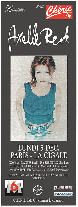 Publicité Spectacles 1994