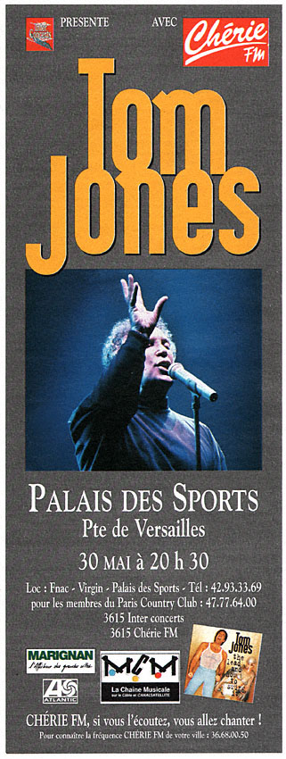 Publicité Spectacles 1995