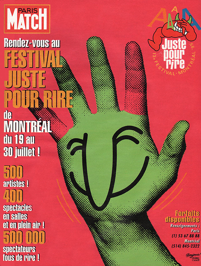 Publicité Spectacles 1995