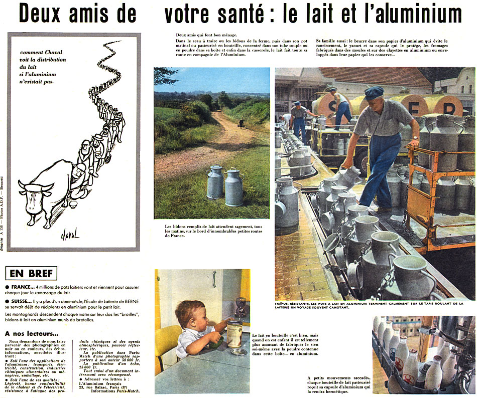 Publicité Aluminium Franais 1959