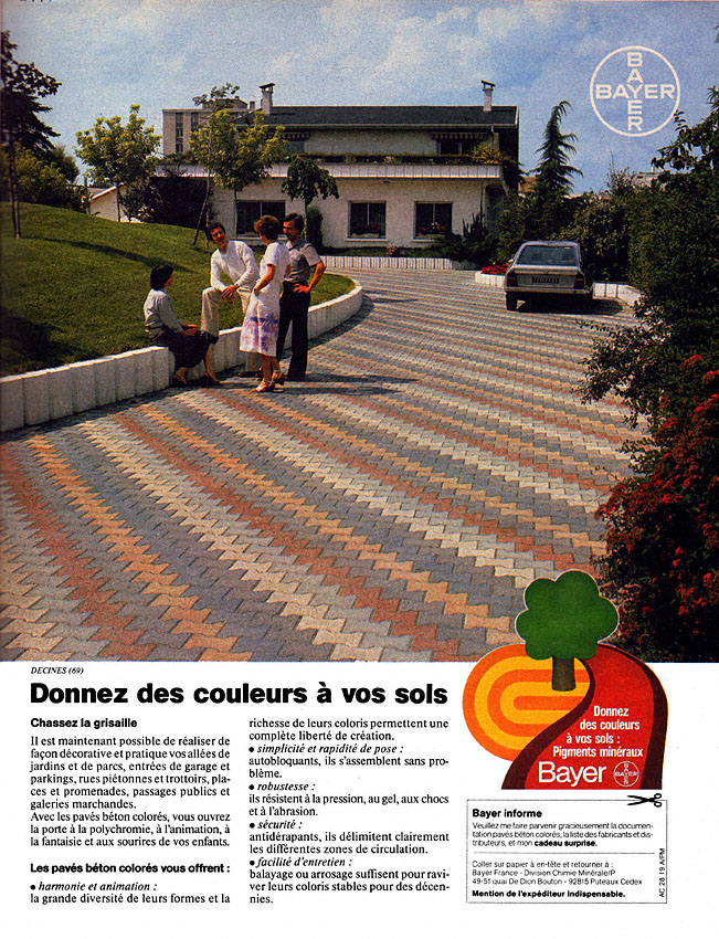 Publicité Bayer 1984