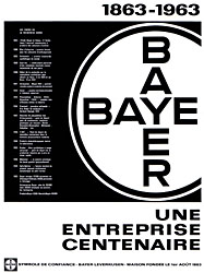 Publicit Bayer 1963