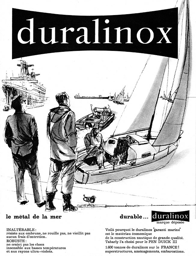 Publicité Duralinox 1967
