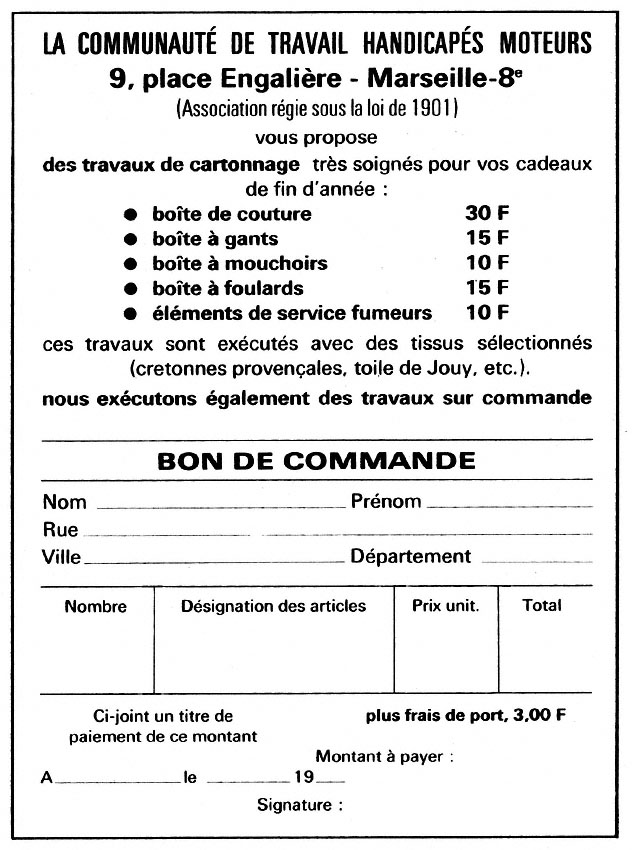 Publicité Zzdivers_MAT6 1968