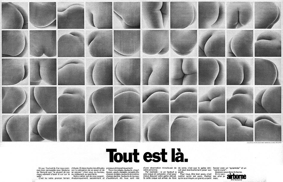 Publicité Airborne 1969