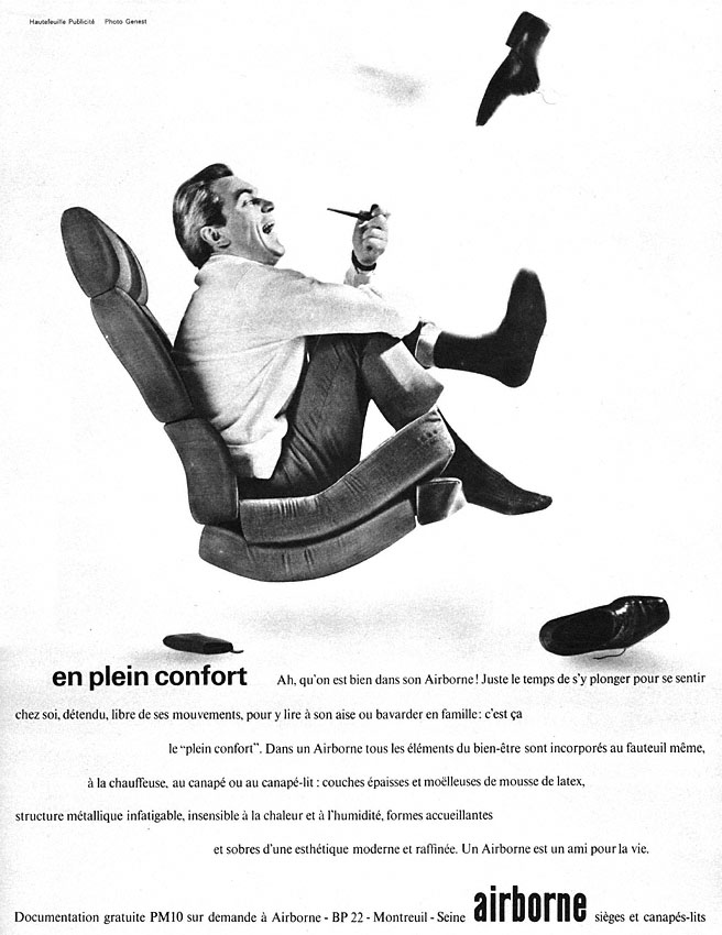 Publicité Airborne 1965