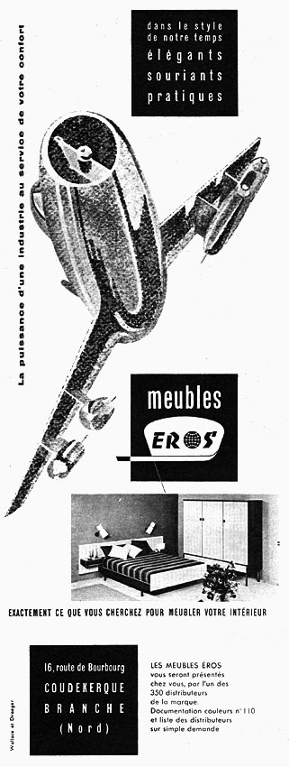 Publicité Eros 1960