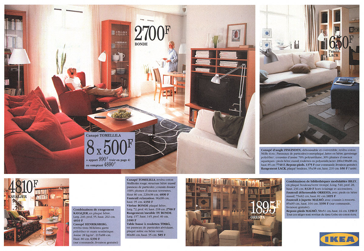 Publicité Ikea 1997