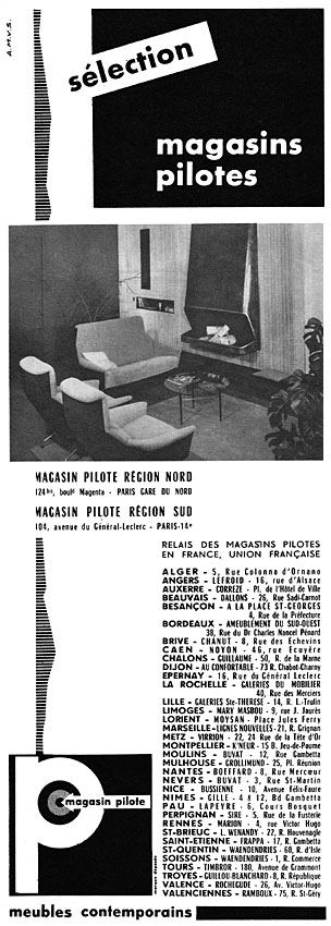 Publicité Magasin Pilote 1959