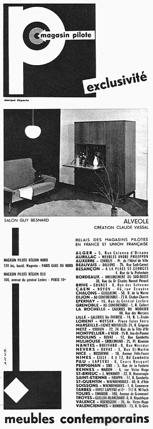 Publicité Magasin Pilote 1960