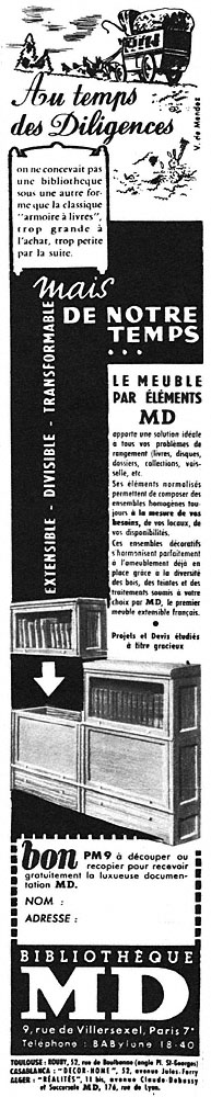 Publicité Md 1954