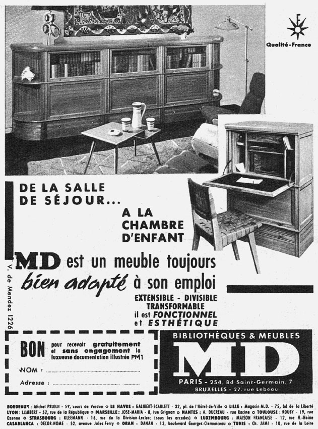 Publicité Md 1958