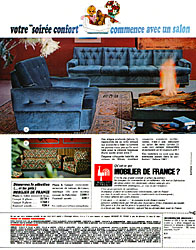 Publicité Mobilier de France 1967