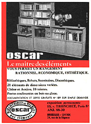 Publicit Oscar 1956