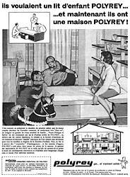 Publicit Polyrey 1960