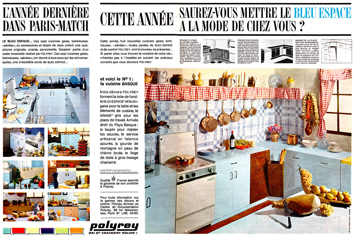 Publicité Polyrey 1962