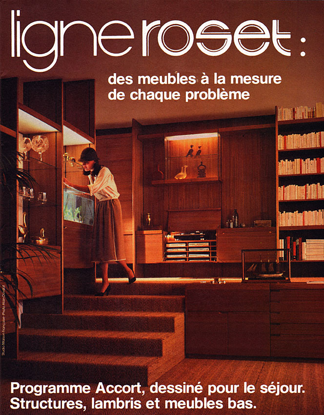 Publicité Roset 1980