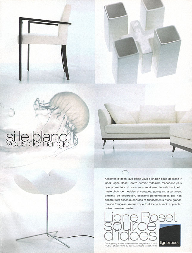 Publicité Roset 2000