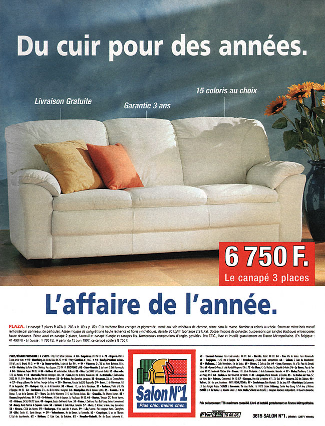 Publicité Salon1 1997
