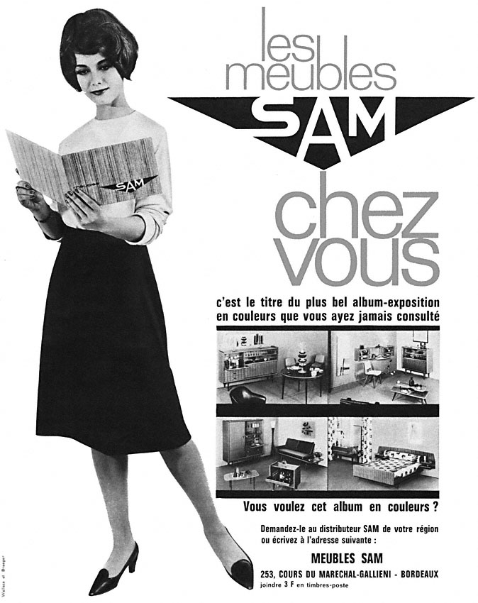 Publicité Sam 1963