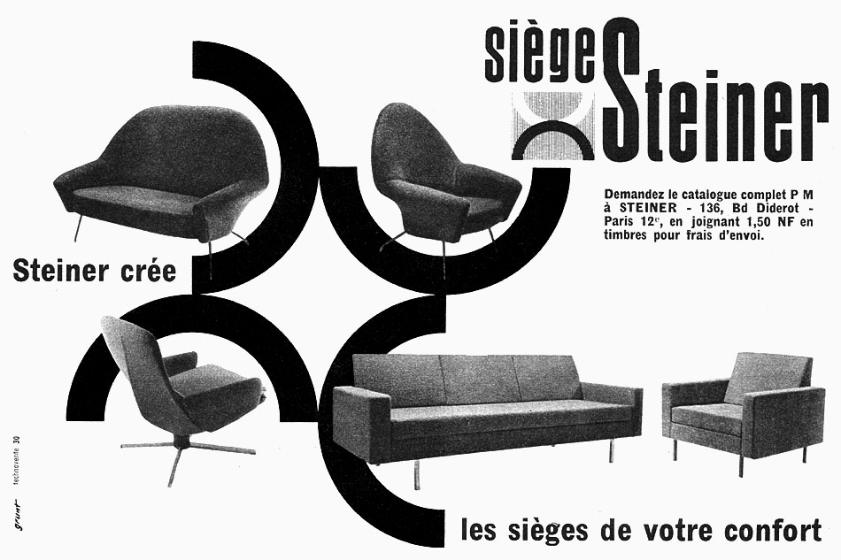 Publicité Steiner 1960