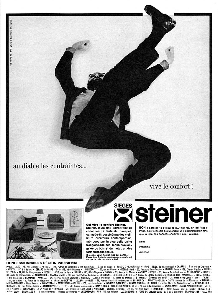 Publicit� Steiner 1965