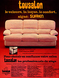 Publicit Tousalon 1980