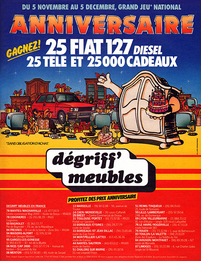 Publicité Zzdivers_MEU5 1982